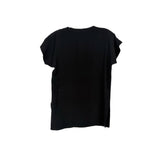 ESCADA SEQUIN TOPS BLACK M