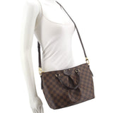 LOUIS VUITTON SIENA PM CROSSBODYS DAMIER EBENE