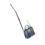 MARC JACOBS MINI PHOTO PRINT TOTES BLUE DENIM