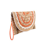 ANYA HINDMARCH WINK BASKET CLUTCHES NATURAL
