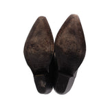 GOLDEN GOOSE LEATHER BOOTS BLACK 38 EU | 7.5 EU