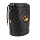 GUCCI MINI BUCKET CROSSBODYS BLACK