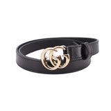 GUCCI MARMONT THIN BELTS BLACK 85 | S