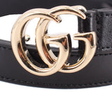 GUCCI MARMONT THIN BELTS BLACK 85 | S