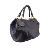 MIU MIU LEATHER TOTES BLUE
