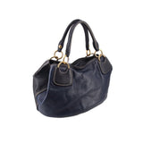 MIU MIU LEATHER TOTES BLUE