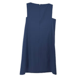 TORY BURCH SLEEVELESS DRESSES NAVY S | 4