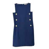 TORY BURCH SLEEVELESS DRESSES NAVY S | 4