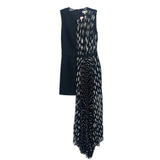 RONNY KOBO PLEATED DRESSES BLACK M