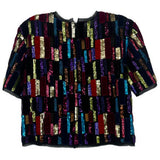 HUNTER BELL SEQUIN TOPS MULTI M