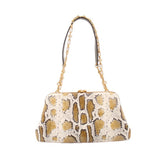 TORY BURCH CLEO EMBOSSED SHOULDER BAGS MULTI