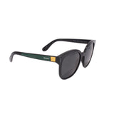 PRADA SPR05U SUNGLASSES BLACK/GREEN