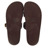 ARMANI EXCHANGE PLATFORM SANDALS BROWN 6.5 US