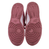 NIKE LEATHER SNEAKERS PINK 8 US