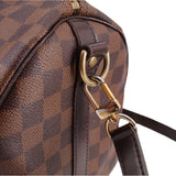 LOUIS VUITTON SPEEDY 30 BANDOULIERE CROSSBODYS DAMIER EBENE