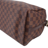 LOUIS VUITTON SPEEDY 30 BANDOULIERE CROSSBODYS DAMIER EBENE