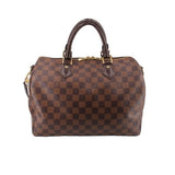 LOUIS VUITTON SPEEDY 30 BANDOULIERE CROSSBODYS DAMIER EBENE