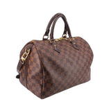 LOUIS VUITTON SPEEDY 30 BANDOULIERE CROSSBODYS DAMIER EBENE