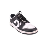 NIKE WOMEN'S DUNK LOW SNEAKERS BLACK/WHITE 9.5 US