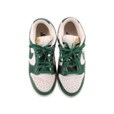 NIKE WOMEN'S DUNK LOW SNEAKERS GREEN 8 US