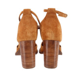DIBA TRUE SUEDE HEELS BROWN 8.5 US