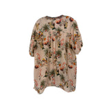 JOHNNY WAS PRINT TOPS PEACH L