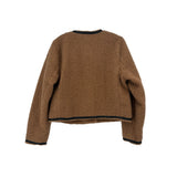 J CREW SHERPA JACKETS BROWN M | 10