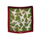 HERMES SAUVAGINE EN VOL SCARVES GREEN