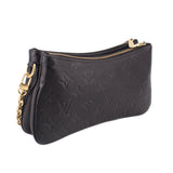 LOUIS VUITTON POCHETTE LIV CROSSBODYS BLACK