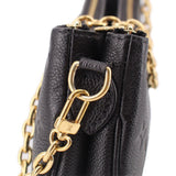 LOUIS VUITTON POCHETTE LIV CROSSBODYS BLACK