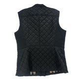 BURBERRY QUILTED VEST BLACK L