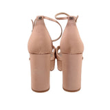 SAM EDELMAN PLATFORM HEELS NUDE 9 US