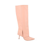 CYNTHIA ROWLEY VEGAN BOOTS PINK 9 US