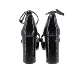 SAM EDELMAN PATENT HEELS BLACK 9 US