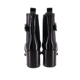 BILLINI PATENT BOOTIES BLACK 7.5 US