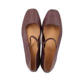 MADEWELL MARY JANE FLATS BROWN 8.5 US