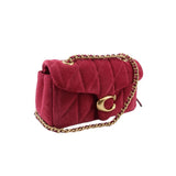 COACH TABBY 20 CROSSBODYS FUCHSIA