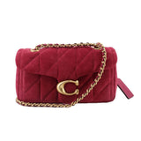 COACH TABBY 20 CROSSBODYS FUCHSIA