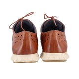 COLE HAAN LEATHER OXFORDS BROWN 8 US
