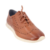 COLE HAAN LEATHER OXFORDS BROWN 8 US