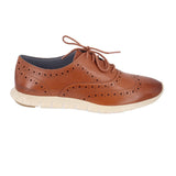 COLE HAAN LEATHER OXFORDS BROWN 8 US