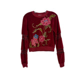 SEE BY CHLOE PRINT TOPS RED XS