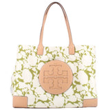 TORY BURCH ELLA PRINTED TOTES GREEN