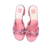 DOLCE VITA ROPE SANDALS PINK 8.5 US
