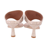 NORDSTROM HEELED SANDALS BEIGE 8.5 US