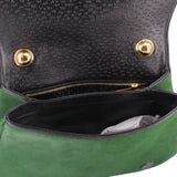 GUCCI BLONDIE HORSEHAIR CROSSBODYS GREEN
