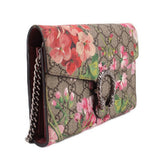 GUCCI BLOOMS DIONYSUS WALLET ON CHAIN CROSSBODYS MULTI