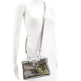 COACH SAMMY 21 CROSSBODYS SILVER MIRROR