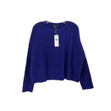 VINCE LONG SLEEVE SWEATERS BLUE M