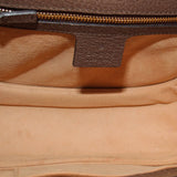 GUCCI OPHIDIA SADDLE CROSSBODYS BROWN